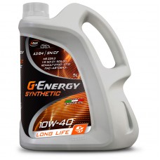 G-ENERGY  Synthetic LL 10w40 SN синтетика 5л (масло мотор)