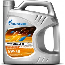 Gazpromneft Premium  N 5w40 SN/CF синтетика 4л (мотор.масло)=