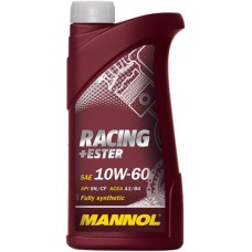 7902 MANNOL Racing+Ester 10w60 SN,A3/B4 синтетика 1л. (мотор. масло)