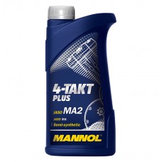 7202 Масло MANNOL  4-Takt Plus 10w40 полусинтетика 1л