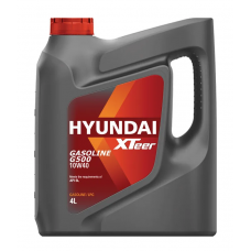 HYUNDAI XTeer Gasoline G500 10w40 SL 4л (мотор.масло)