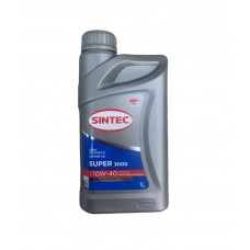 SINTEC Супер 3000 10w40 SG/CD полусинтетика 1л (мотор.масло)