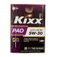 Масло  KIXX   PAO 5w30  SN/CF A3/B4 синтетика 4л