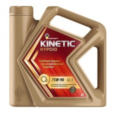 Rosneft Kinetic Hypoid 75w90 GL-5 полусинтетика 4л (трансм.масло)