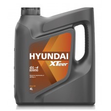 HYUNDAI XTeer Gear Oil-4  80w90 GL-4 4л (масло трансм)