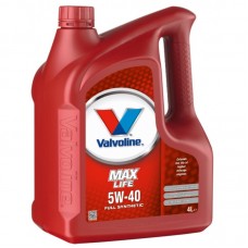 VALVOLINE Maxlife  5w40  A3/B4, SN/CF синтетика 4л (мотор.масло)