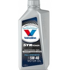 VALVOLINE  Synpower  5w40  A3/B4, SN/CF синтетика 1л (мотор.масло)